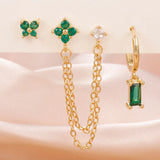 Luna Link Ear Jacket Earrings