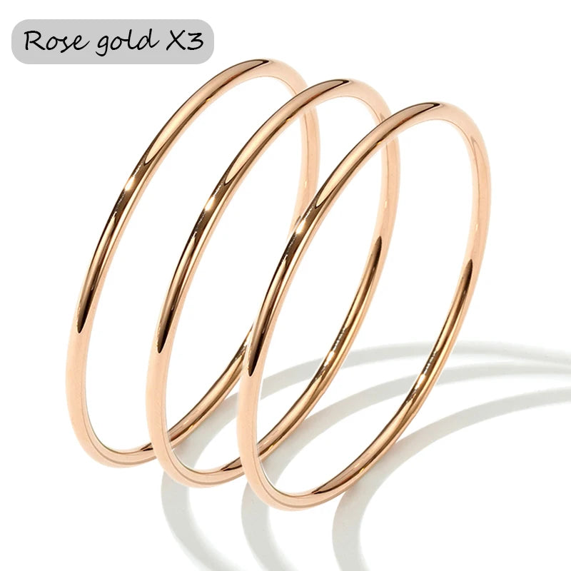 Plated Bangle Set