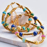Natural Stone Bohemia Chain Bracelet