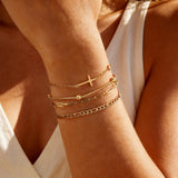 Stackable Chain Bracelet Set (5-Piece)
