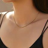 Classic Snake Chain Necklace