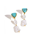 The Santa Fe Pearl Drop Earrings