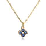 Petite Floral CZ Necklace