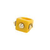 Chunky Resin Flower Ring