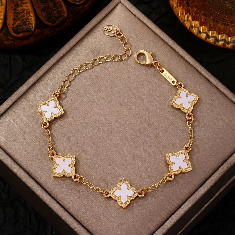 Clover Chain Bracelet