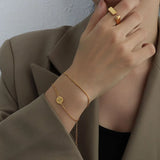 Gold Snake Chain Bracelet