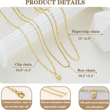 3-Piece Layered Gold Necklace Set