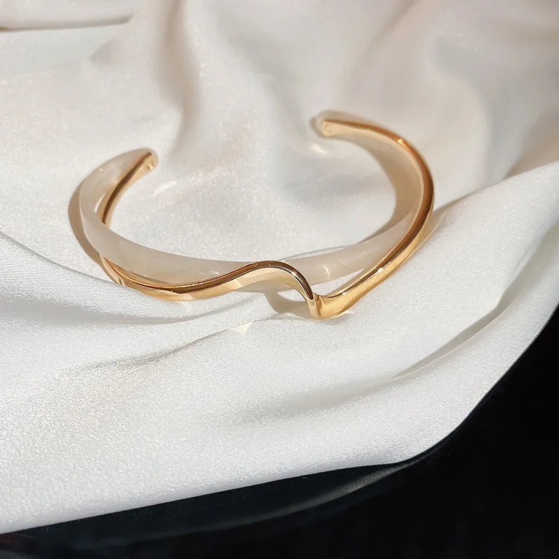 Geometric Cuff Bracelet