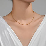 Classic Snake Chain Necklace