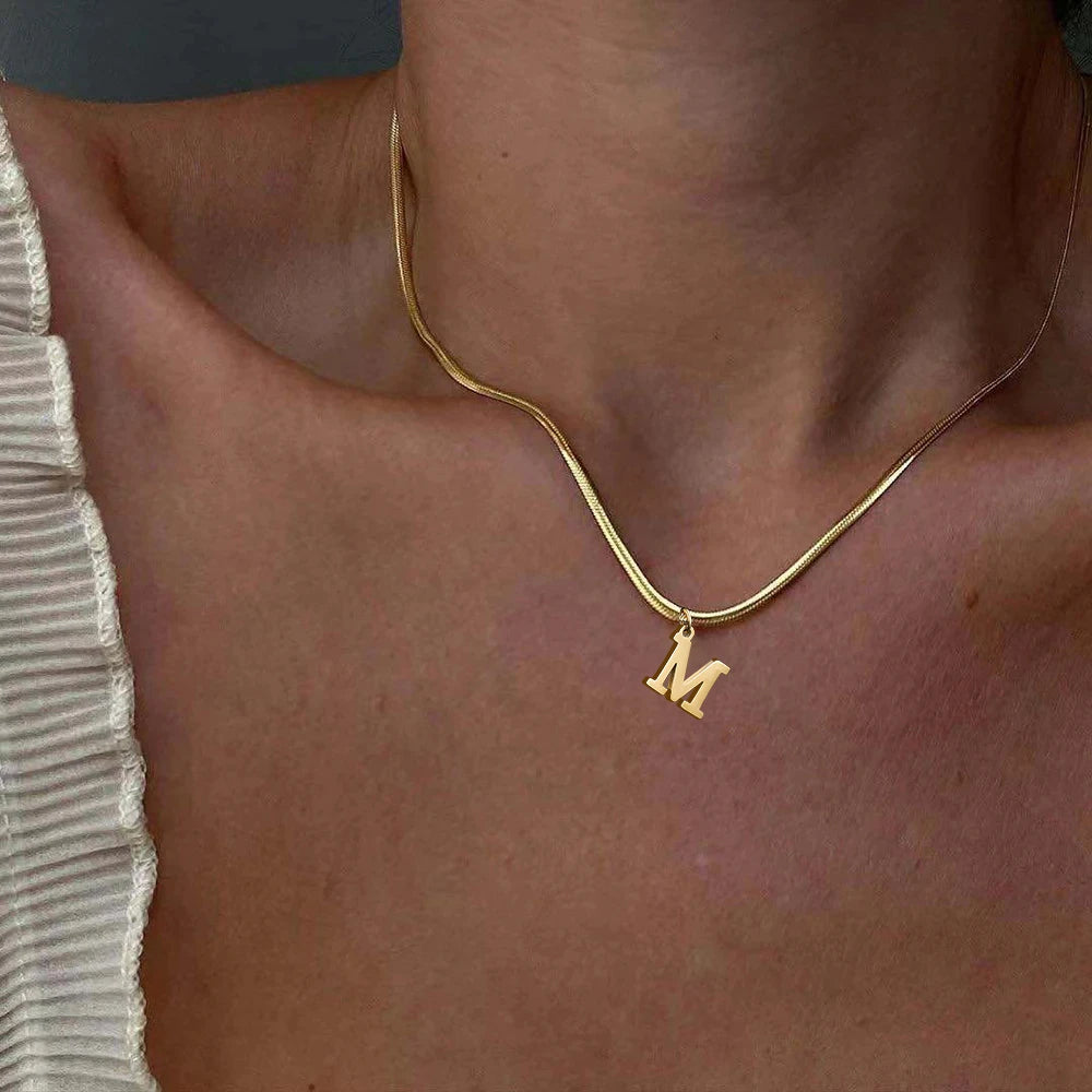 Frontier Initial Pendant Necklace