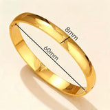 Gold Stainless Steel Bangles