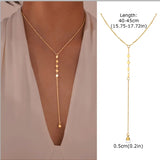 Grace Y-Drop Lariat Necklace