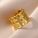 Classic Gold Band Ring - Style 18