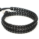 Midnight Mist Wrap Bracelet - 2 Wrap