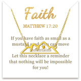 Mustard Seed Faith Necklace