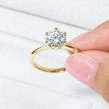 Brilliance Moissanite Solitaire Ring
