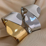 Chunky Wide Open Cuff Bracelet