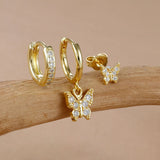 Mariposa Butterfly Earring Set