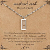 Mustard Seed Faith Necklace