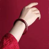 Jade Glass Bangle