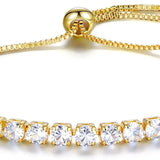 Celeste Zircon Tennis Bracelet