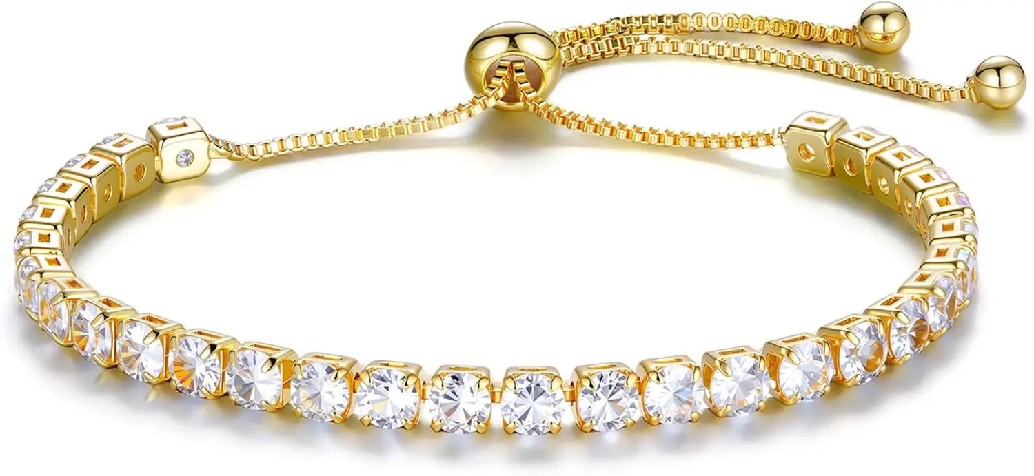 Celeste Zircon Tennis Bracelet