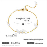 Teardrop Crystal Dangle Bracelet