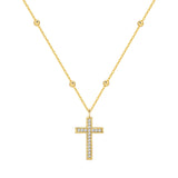 Virgin Mary Cross Necklace