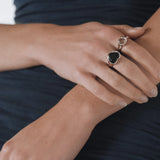 Tiger Eye Heart Ring