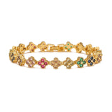 18K Gold-Plated Cubic Zirconia Bracelet