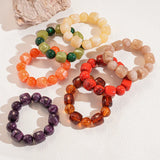 Multicolour Acrylic Beaded Bracelet