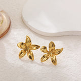 Hypoallergenic Vintage Flower Studs