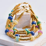 Natural Stone Bohemia Chain Bracelet
