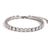 Cubic Zircon Tennis Chain Bracelet