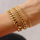 Classic Cuban Chain Bracelet