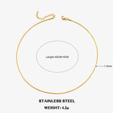 Classic Snake Chain Necklace