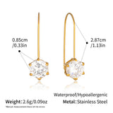 Multi Colour Teardrop & Pearl Drop Earrings
