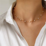 Midnight Pearl Choker