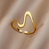 Classic Gold Band Ring - Style 15