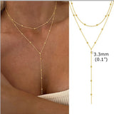 Grace Y-Drop Lariat Necklace