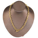 Chunky Toggle Clasp Necklace