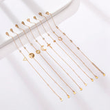 Birthstone CZ Cross Chain Bracelet