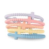 Cross Friendship Bracelet Set (5-Piece)
