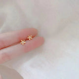 Mini Gold Stud Earrings