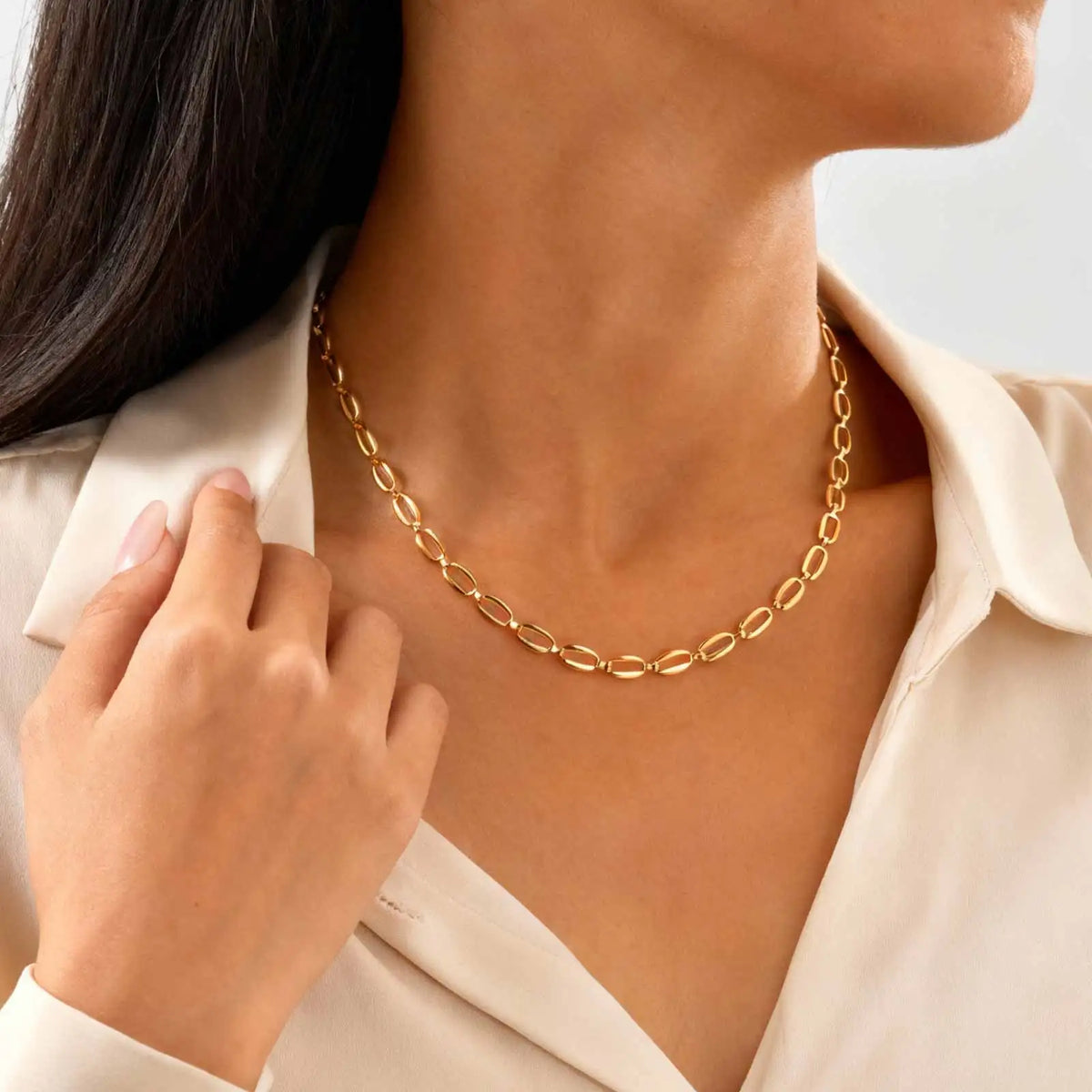 Riviera Oval Link Bracelet