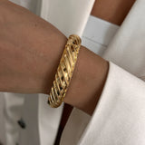 Chunky Coil Arm Cuff