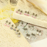 Screw-Back Stud Earring Set