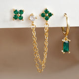 Luna Link Ear Jacket Earrings