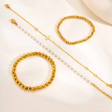 Pearl Bead Stacking Bracelet