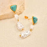 The Santa Fe Pearl Drop Earrings